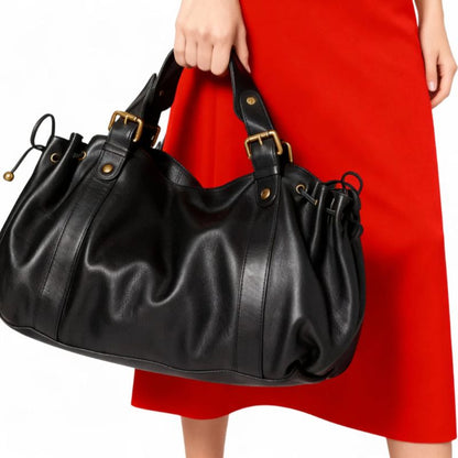 Sac à main en Cuir Tendance, Large - Victoria