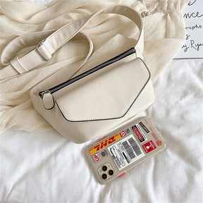 sac banane cuir lisse Éloïse