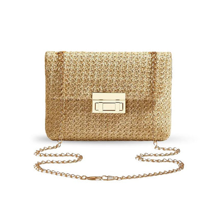 Petit Sac en Paille Bandoulière - Joy