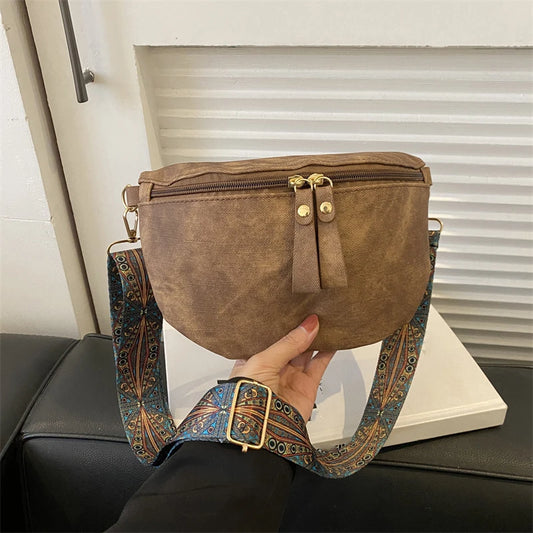sac banane en tissu canvas - Aurora