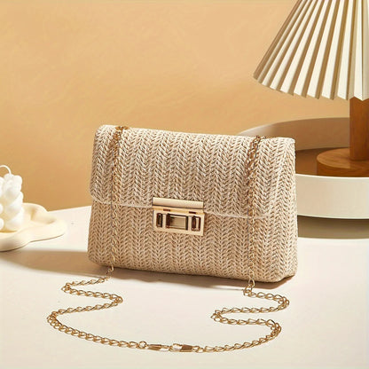 Petit Sac en Paille Bandoulière - Joy