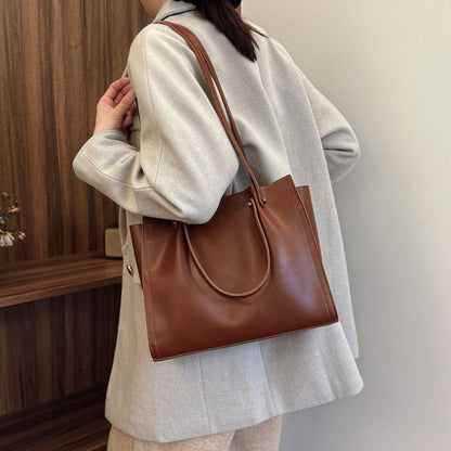 Sac à main bandoulière luxe, sac de cours - Aelis