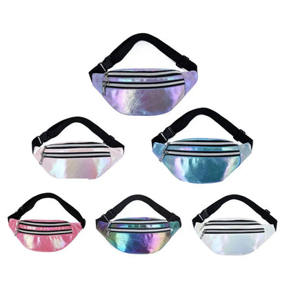 sac banane style holographique Sandrine