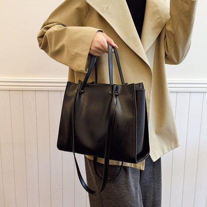 Sac à main bandoulière luxe, sac de cours - Aelis