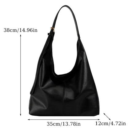 Sac a main fourre tout en cuir femme - Elenya