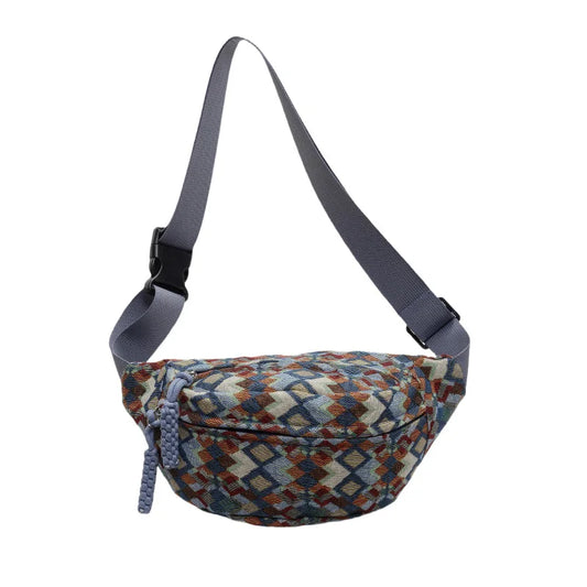 sac banane en tissu vintage Siloé