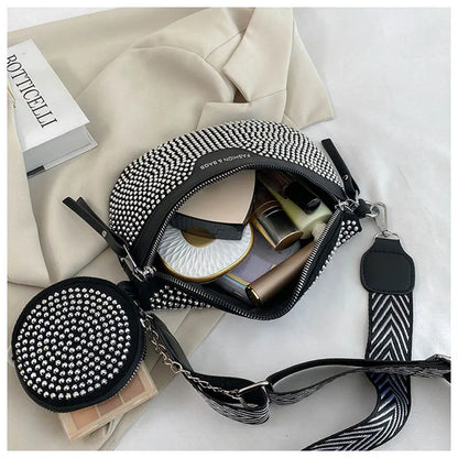 sac banane femme avec strass Manon