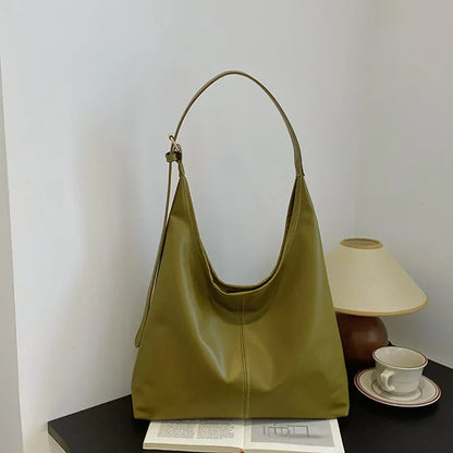 Sac a main fourre tout en cuir femme - Elenya