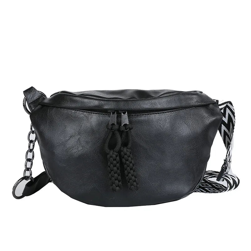 grand sac banane cuir Agathe