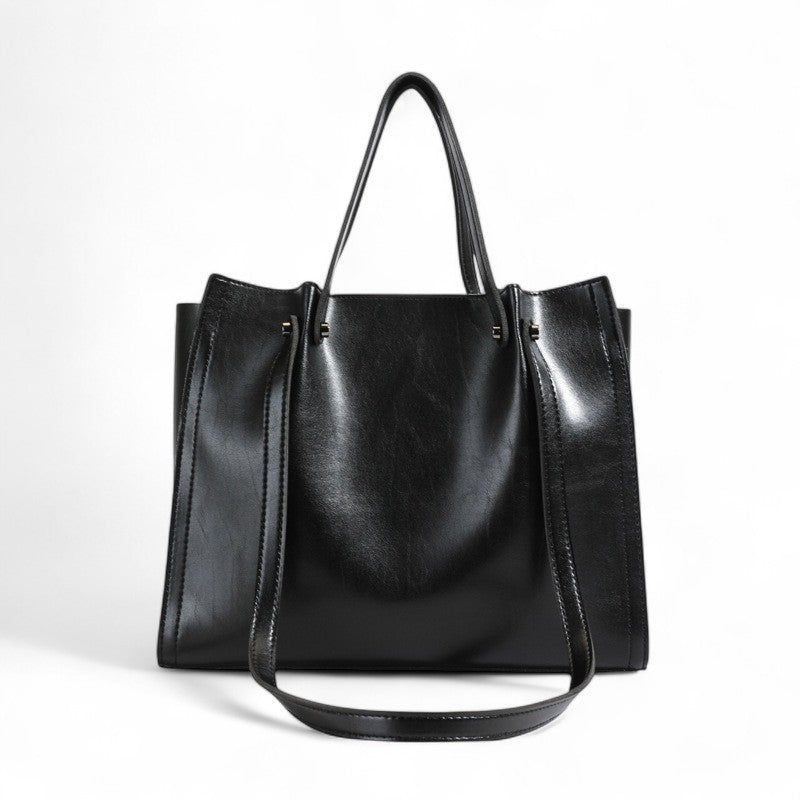 Sac à main bandoulière luxe, sac de cours - Aelis