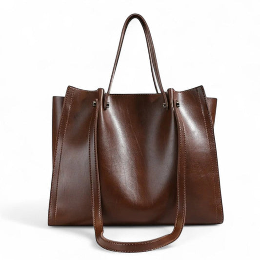 Sac à main bandoulière luxe, sac de cours - Aelis