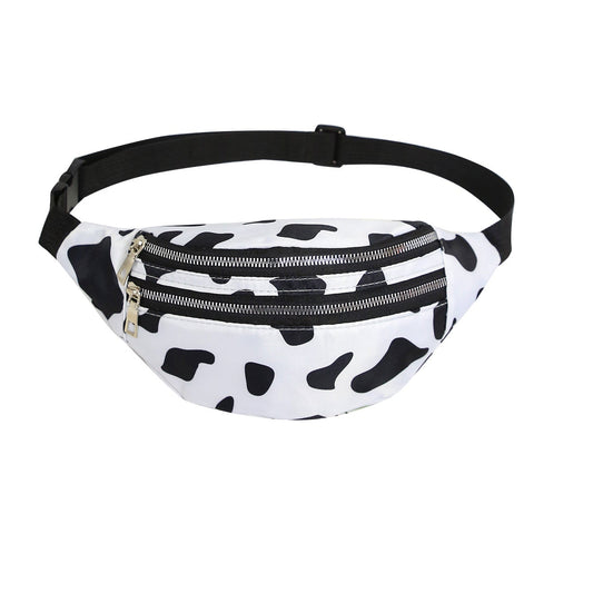 sac banane blanc et noir Suzanne