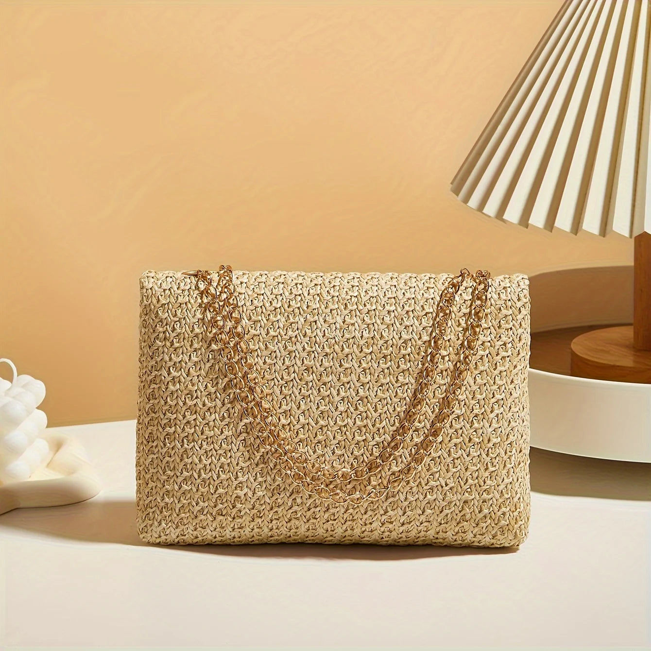 Petit Sac en Paille Bandoulière - Joy