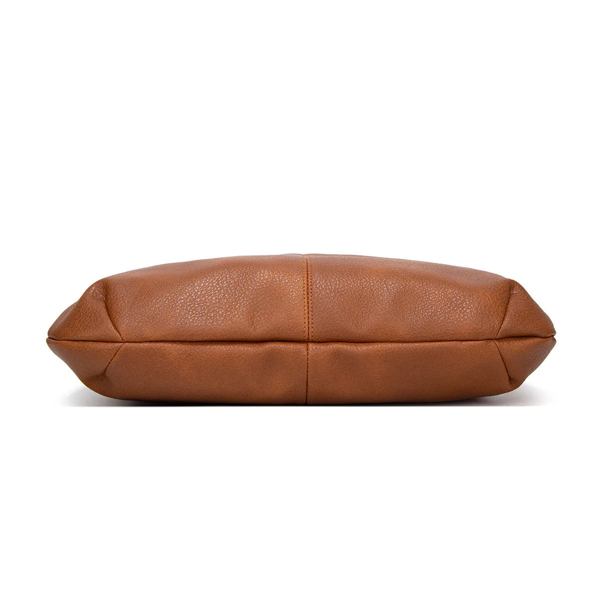 Grand sac à main en cuir grainé souple, luxe - Meylia