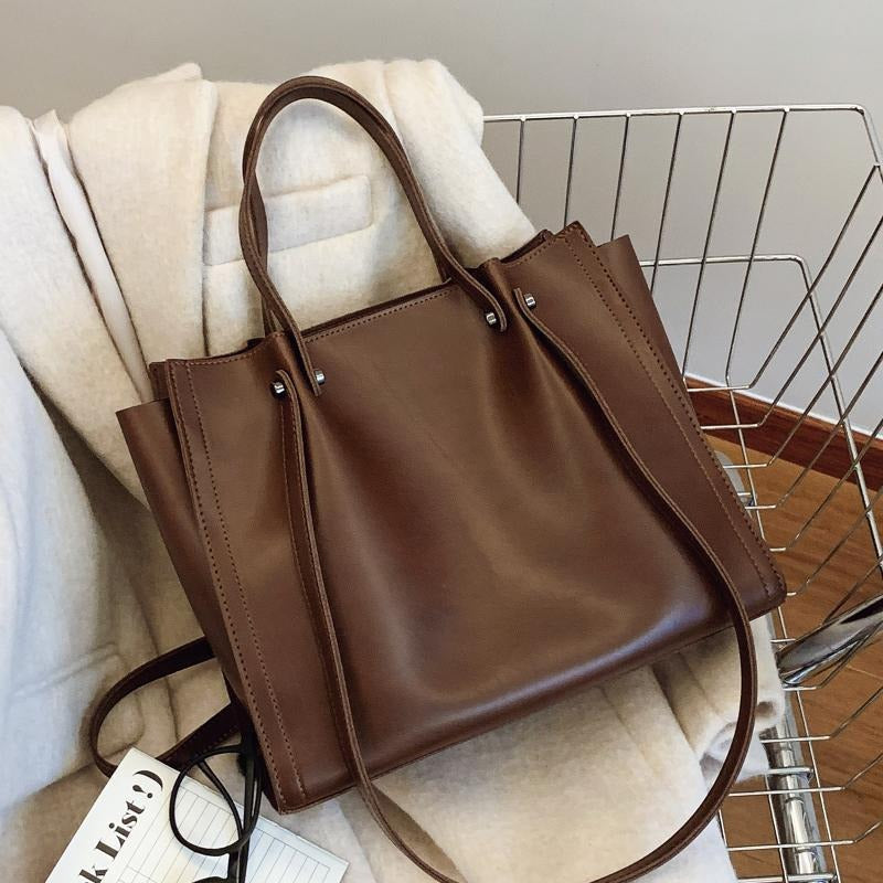 Sac à main bandoulière luxe, sac de cours - Aelis