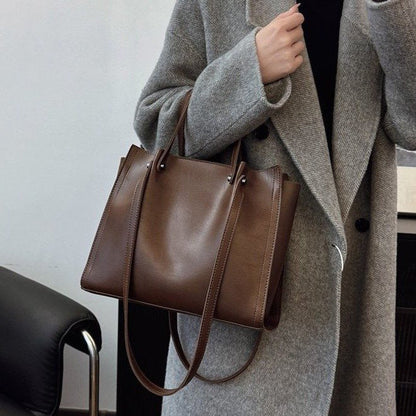 Sac à main bandoulière luxe, sac de cours - Aelis