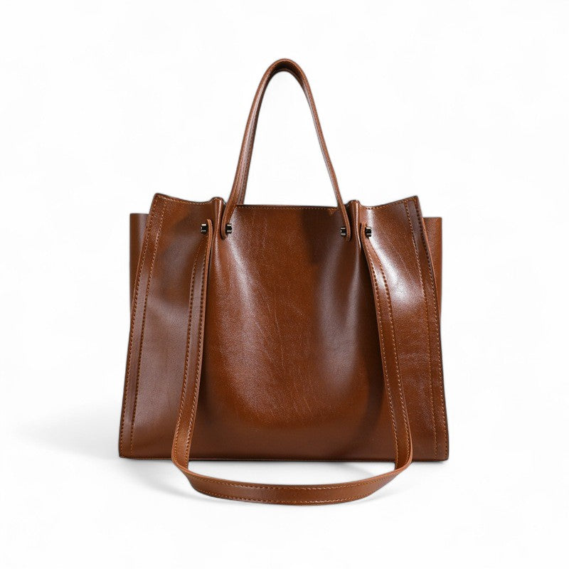 Sac à main bandoulière luxe, sac de cours - Aelis