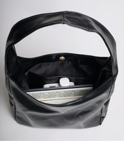 trendy smooth leather school bag - Lua