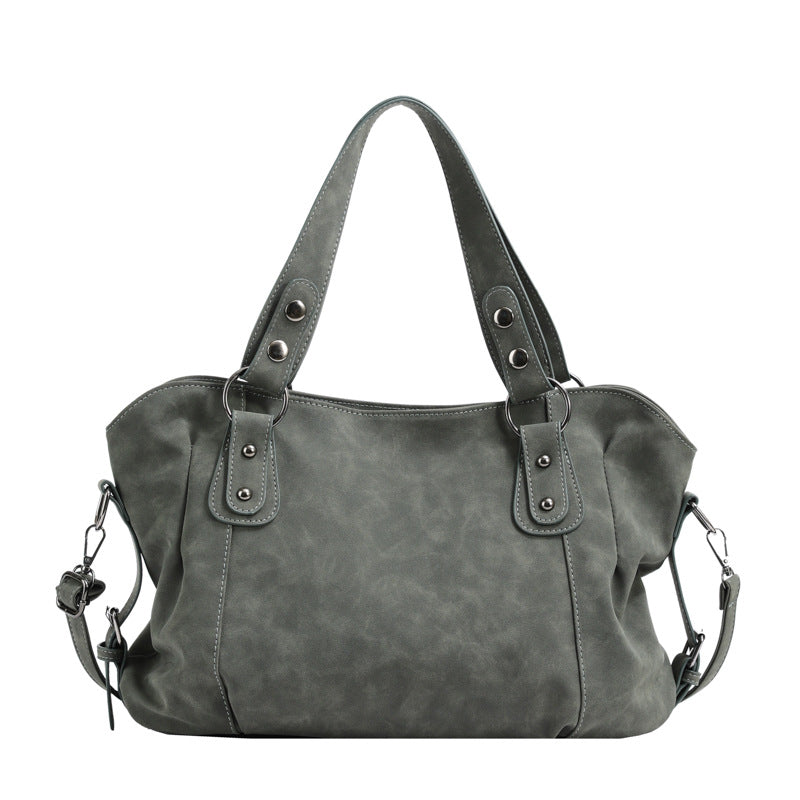 Sac à main de cours effet daim - Rachel Suede