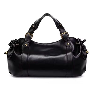 Sac à main en Cuir Tendance, Large - Victoria