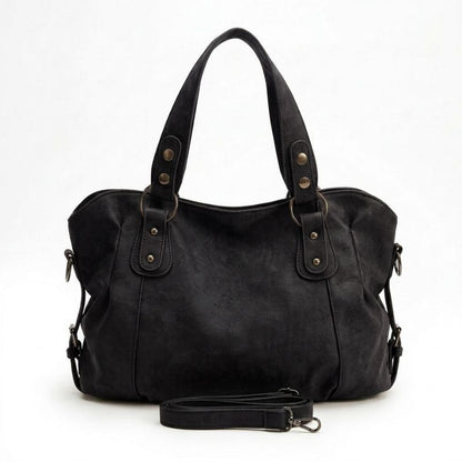 Sac à main de cours effet daim - Rachel Suede